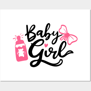 Baby girl Posters and Art